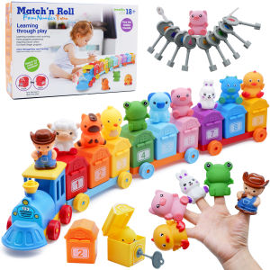 Bộ Đồ Chơi Học Tập Montessori Cho Trẻ Mới Biết Đi Với Các Con Vật Trong Trang Trại - Đếm Sắp Xếp Rèn Luyện Vận Động Tinh Rối Ngón Tay Trò Chơi Giáo Dục Quà Tặng Cho Cả Bé Trai Và Bé Gái