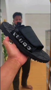 EGUAR Sandal Gunung Slop Adventure Pria Wanita Karet Anti Slip Kasual Sendal Cowok Cewek