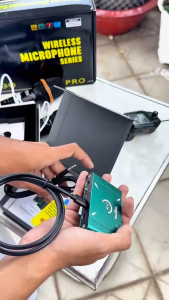 Combo Micro BX10 Và Box Live DT6 – Hát Live Karaoke Không Cần Soundcard Chỉnh Echo Reverb Cực Hay