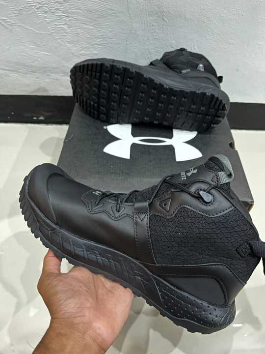 Sepatu Tactical Under Armor Impor Kulit Asli Lazada Indonesia