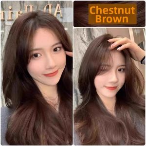 QIAOCHONG | Natural Mildness Dark Tea-Colored Bubble Hair Dye