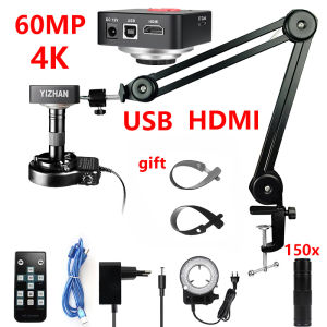 KUAIQU | 1080P 4K Digital Microscope Bracket Upgrade HD Industrial Microscope Digital Camera PCB Welding Mobile Phone Repair Microscope