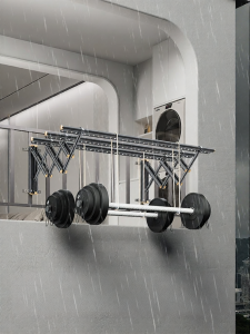 BIREN | Windproof Stable Outdoor Drying Rack Extendable Side Mounting