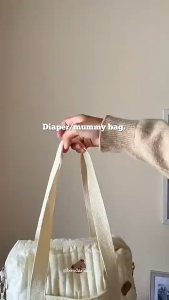 Large Capacity Diaper Bag Lightweight Maternal Baby Kid Handbag Beg Bayi 母婴手提包