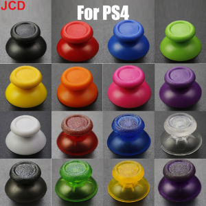 JCD 2pcs For PS4 Pro Slim Controller 3D Analog Joystick Thumb Stick Grip Cap Thumbsticks Cover Mushroom Cap Replacement Part