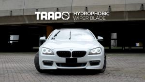 Trapo Hydrophobic Wiper Blades / windshield windscreen coating / silicone rubber wiper / heat resistant / non-streak / quiet [M Series]