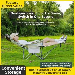 LIWAN | Adjustable Legrest Folding Outdoor Table and Chair