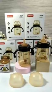 Mumystation 3 In1 Botol minum bayi anak balita training cup baby sippy cup 240ml/300ml