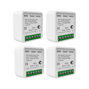 Ewelink WiFi Smart Switch Mini 16A Relay Smart Circuit Breaker Compatible with Alexa and Google Home Voice Control DIY Mode
