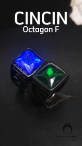 CINCIN PRIA BATU KING SAPHIRE OCTAGON JAMINAN HARGA TERMURAH