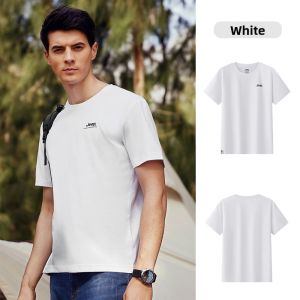 Jeep | Jeep Outdoor Breathable Round Neck T-Shirt Mens Casual Short Sleeve Comfortable Skin-Friendly Summer Cotton Top