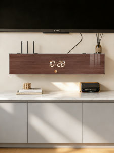 ZEDUO | No-Drill WiFi Router Storage Box Decorative Wire & Socket Concealer