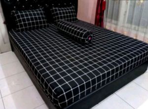 sarban sprei 1set ukuran 180x200/sprei kekinian