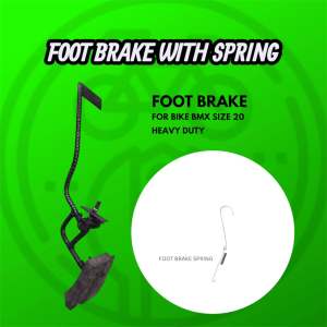 FOOT BRAKE WITH SPRING 20" FOR BMX HIGH QUALITY