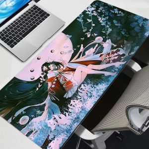 Large Gaming Mousepad Chinese Style Girl New Keyboard Pad Gamer Mouse Pad on The Table Speed Desk Mat Anime 900x400 Mouse Mats