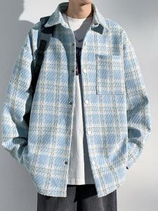Jiaxun | Vintage Style Grid Jacket