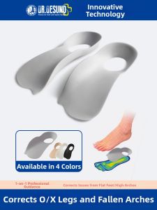 Dr.Gesund | Correcting Flat Feet Knock Knees & Valgus Feet Shoe Insoles