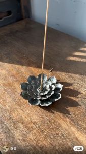 Wadah Tempat Dupa Stick Labu Jumbo Pembakaran Hio Dupa Arab Kuningan Emas Tembaga Incense 9 Holder