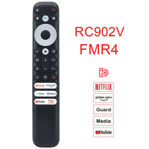 Voice Remote Remot TV TCL Android Smart TV Asli Netflix IQIY WeTV Prime Video Google Voice Asisten RC902V FMR2 FMR4 Original 100%