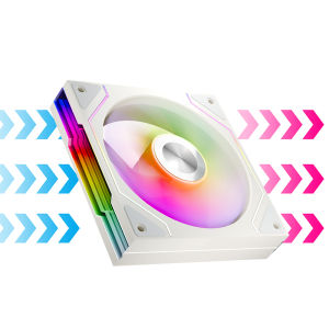 Jungle Leopard | ARGB 5V3-pin Sync Infinite Mirror Effect Case Fan 12CM
