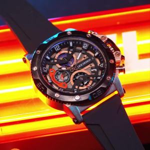 LIGE | LIGE Sports Man Watch Top Brand Luxury Silicone Chronograph Small Dail Function Quartz Wristwatches Waterproof Luminous Watch