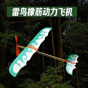 Máy Bay Động Lực Dây Cao Su DIY Birdie Lắp Ráp Giáo Dục Cho Học Sinh Máy Bay Không Người Lái Mô Hình Đồ Chơi Trẻ Em