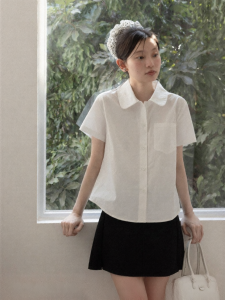 Cantonstory | Campus Style Shirt Loose and Slimming
