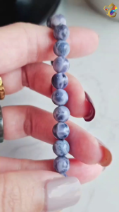 Collection Ceiling Grade Rare Purple Larimar Bracelet