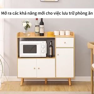 YOYOO Tủ gỗ đựng đồ đa năng tiện lợi nhiều ngănchất liệu gỗ ép công nghiệp MDF phong cách hiện đạ