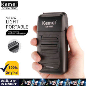 Kemei KM-2299&KM-1102 Hair Clipper Kit Mens Electric Shaver 0MM Hair Trimmer Machine Professional Hair Cutting Machine