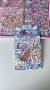 [Nam Châm] Miếng Dán Sticker Công Chúa Thay Trang Phục Quần Áo Cho Bé Gái Đồ Chơi Trẻ Em Thủ Công