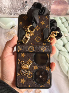 เคสโทรศัพท์ Huawei Pocket2 แบบพับได้บางเฉียบพร้อมสายสะพายไหล่สำหรับฤดูใบไม้ร่วงและฤดูหนาว ดีไซน์หรูหรา เปลือกป้องกันแบบครอบเต็ม