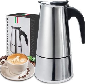 9 Cup Stainless Steel Moka Pot: The Ultimate Italian Coffee Maker