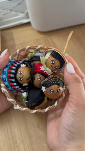 Móc Khoá sáp thơm. Bé Nhãn Handmade. Nhân vật "Út Nhãn" | Sản phẩm Thủ công từ trái nhãn. Quà tặng dễ thương.