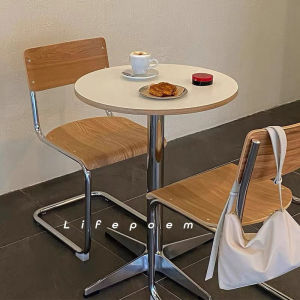 Small Apartment Negotiation Coffee Round Table