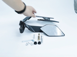 Motorcycle Rotating Side Mirror Universal Adjustable Foldable for NMAX NVX EX5 LC135 Y15 RS15 FZ150 Y16