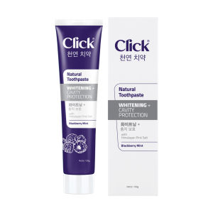 Click Natural Toothpaste Whitening + Cavity Protection - Pasta Gigi Pemutih