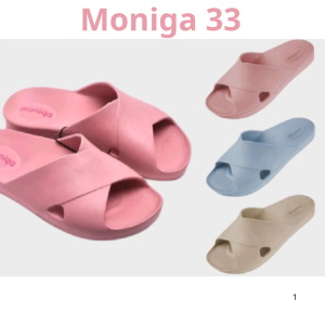 DÉP NỮ THÁI LAN MONOBO MONIGA 33 – QUAI ĐÚC CHỐNG TRƠN ĐI NHÀ TẮM & NGOÀI TRỜI