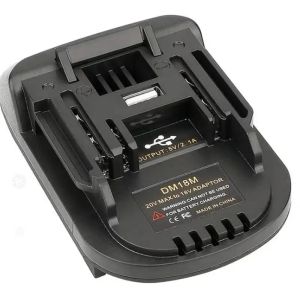 อะแดปเตอร์แปลงแบตเตอรี่ลิเธียม อะแดปเตอร์สำหรับแบตเตอรี่มิลวอกี 18V สำหรับใช้กับเครื่องมือดีวอลท์ 20V