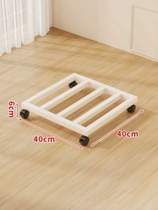 MUGG | Wheeled Rectangular Iron Plant Tray