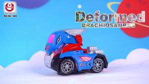 Mô Hình Robot Khủng Long & Ô Tô 2 Trong 1 Dành Cho Bé Trai - Đồ Chơi Giáo Dục Tự Động Biến Hình Với Đèn & Nhạc Chất Liệu Nhựa ABS Hỗ Trợ Học Tập Sớm