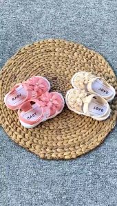 BUYANDSELL COD Sandal Flat Flower Anak Perempuan Lucu Lembut Termurah Kekinian Sandal Casual Import SP112