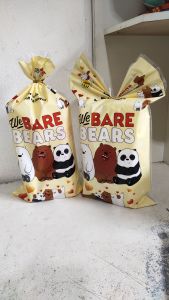 Plastik ulang tahun isi 10pcs / OPP party bag WE BARE BEARS / plastik bingkisan ulang tahun karakter