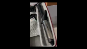 Pelurus rambut Tas penyimpanan/Alat pengeriting rambut tas penyimpanan/ tempat catokan