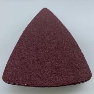 50PCS 80mm Triangle Sandpaper 40-2000 Grits Hook and Loop Triangle Sanding Sheet Fit 3-1/8\" Oscillating Multi Tool Sanding Pads