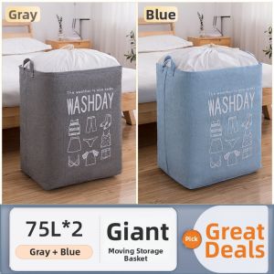 Large Capacity Foldable Fabric Laundry Basket