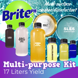 BritePH Multi-purpose Cleaner DIY Kit/Multi-surface Cleaner and Disinfectant