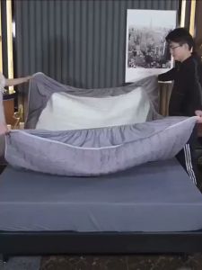 Bedsheet Elastic Breathable Non-slip Mattress Cover Fitted Bedsheet Set Thicken Pillowcase Bed Cover