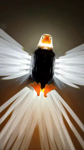 American Eagle Wall Lamp LED Atmosphere Decoration Halloween Christma Eagle wall Light for Bedroom Living Room Hallway with Remote