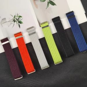 Sport Nylon Loop Strap for Huawei Watch Fit 5 Pro 4 Pro Bracelet Black Orange Belt for Fit 4 Fit 3 Wristband Accessories for Men
